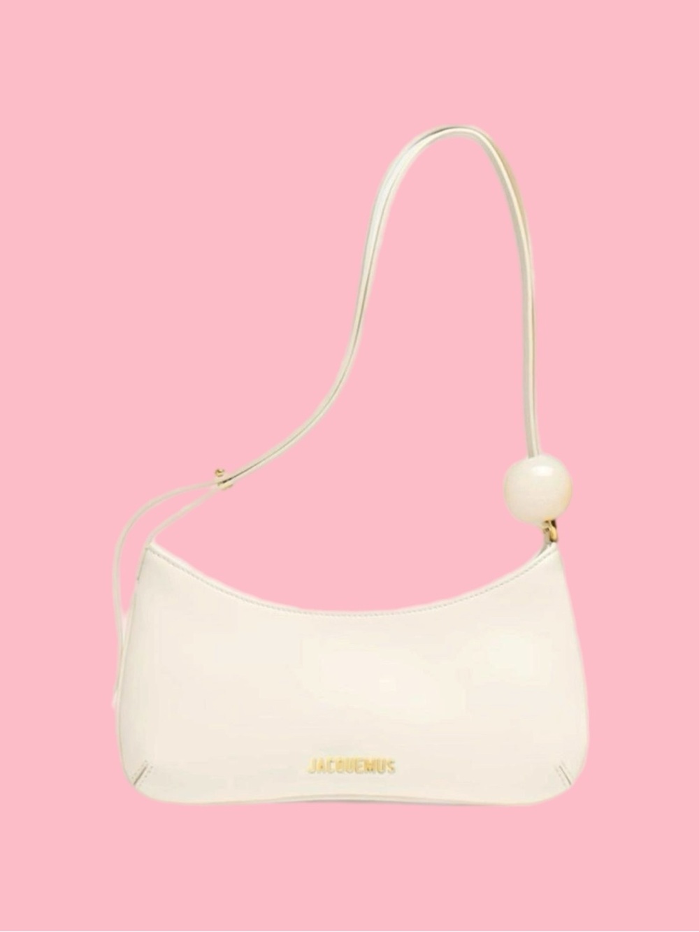 jacquemus the bisou perle - ivory